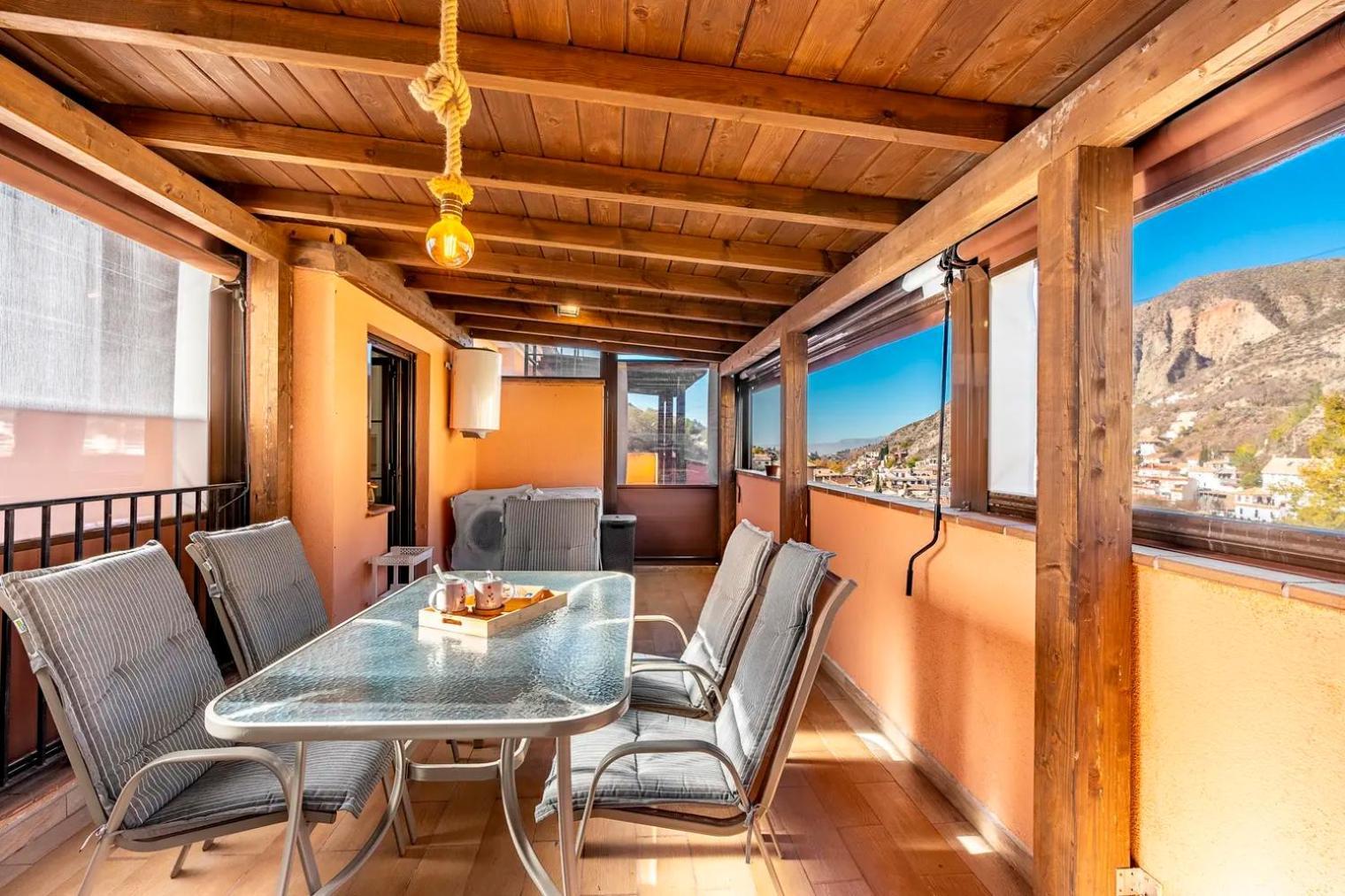 Increible Atico Centro Monachil Apartment ภายนอก รูปภาพ
